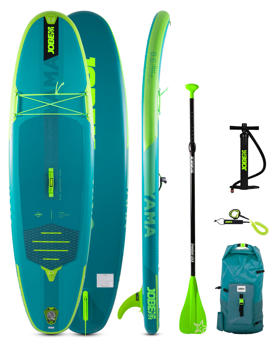 EX-HIRE JOBE YAMA 8.6 INFLATABLE PADDLE BOARD for KIDS